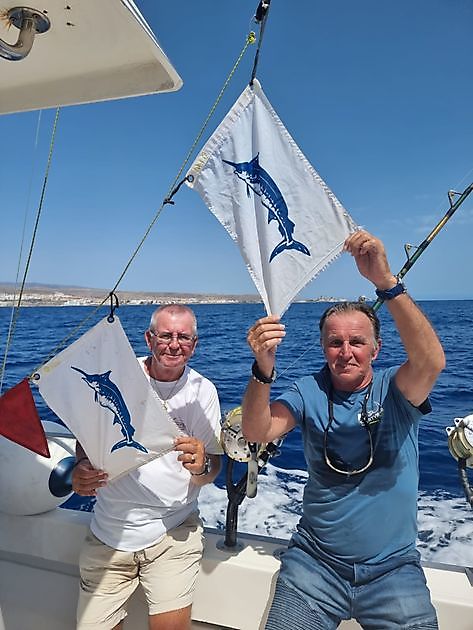 Triple Hook-Up Blue Marlin - Cavalier & Blue Marlin Sport Fishing Gran Canaria