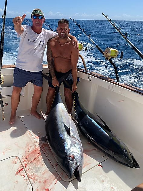 Y de nuevo 3 Patudo - Pesca Deportiva Cavalier & Blue Marlin Gran Canaria