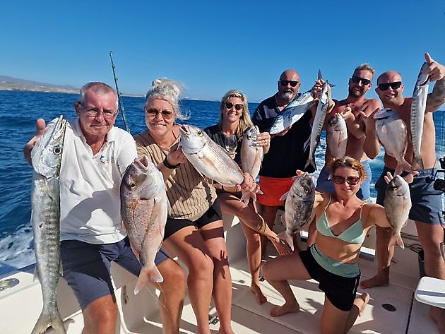 19/12/22 Pescadores satisfechos - Pesca Deportiva Cavalier & Blue Marlin Gran Canaria