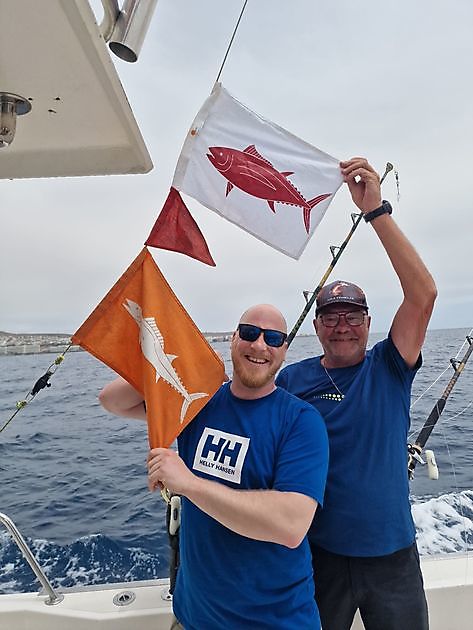 7/11 - Atún rojo y wahoo Cavalier & Blue Marlin Sport Fishing Gran Canaria