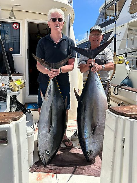 27/4 - 3 Grootoogtonijnen - Cavalier & Blue Marlin Sport Fishing Gran Canaria