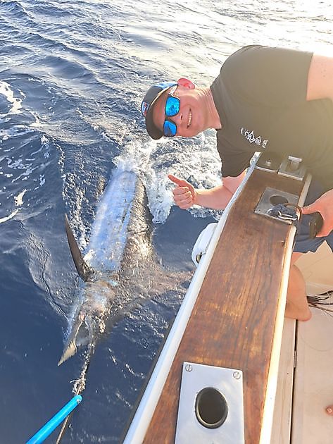 10/7 - Ook Blauwe Marlijn op de Blue Marlin 3 - Cavalier & Blue Marlin Sport Fishing Gran Canaria