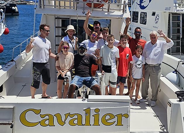 5/8 - Hartelijk Gefeliciteerd Opa Cavalier & Blue Marlin Sport Fishing Gran Canaria