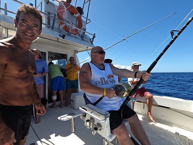 14/9 - Cavalier - 2 strikes!! Cavalier & Blue Marlin Sport Fishing Gran Canaria