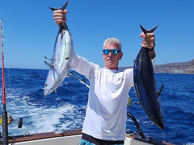 19/9 - Skipjack tuna! - Cavalier & Blue Marlin Sport Fishing Gran Canaria