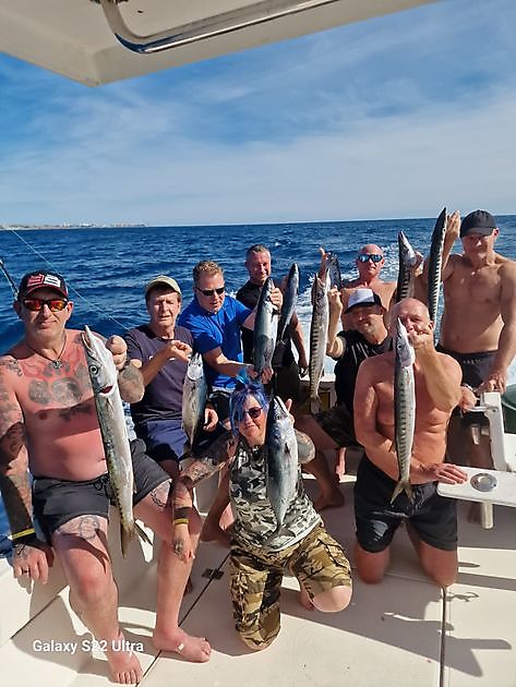 20/11 - veel barracuda's en Atlantische bonito's Cavalier & Blue Marlin Sport Fishing Gran Canaria