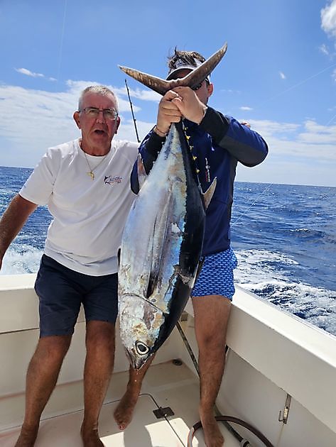 26/03 - EERSTE ALBACORE VAN HET JAAR!!! - Cavalier & Blue Marlin Sport Fishing Gran Canaria