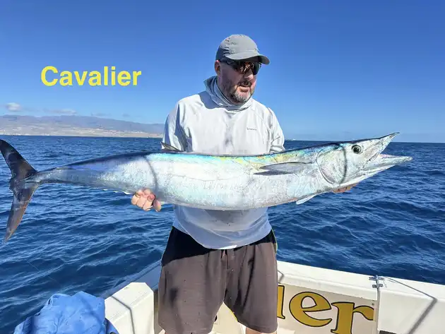 24/12 - GIANT WAHOO! Cavalier & Blue Marlin Sport Fishing Gran Canaria
