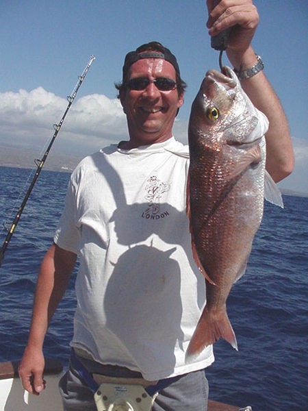16/03 pargo rojo Cavalier & Blue Marlin Sport Fishing Gran Canaria