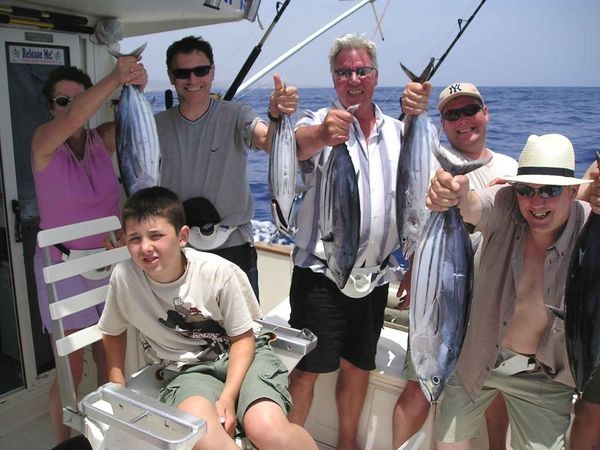04/06 skipjack tuna Cavalier & Blue Marlin Sport Fishing Gran Canaria