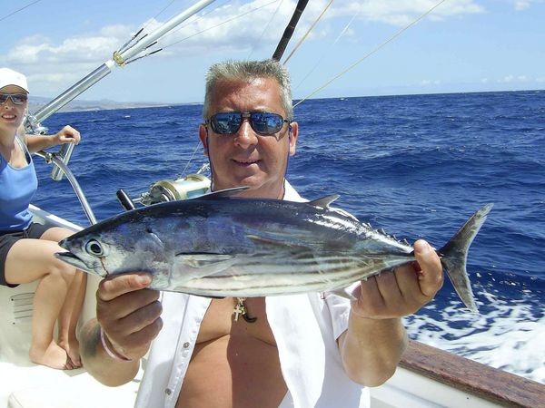 18/09 skipjack tuna Cavalier & Blue Marlin Sport Fishing Gran Canaria