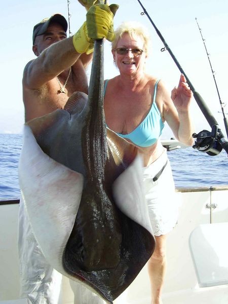 29/09 gemensam stingray Cavalier & Blue Marlin Sport Fishing Gran Canaria