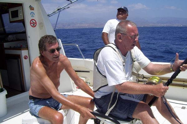 24/08 hooked up Cavalier & Blue Marlin Sport Fishing Gran Canaria