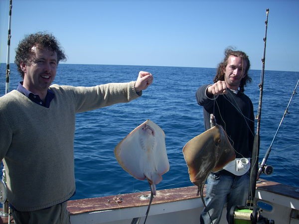 2 happy friends Cavalier & Blue Marlin Sport Fishing Gran Canaria