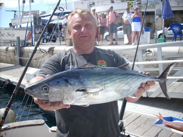 26/03 atlantic bonito Cavalier & Blue Marlin Sport Fishing Gran Canaria