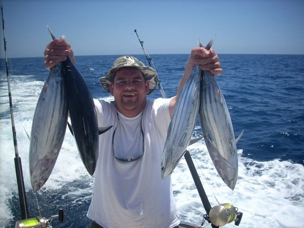 17/07 skipjack tuna Cavalier & Blue Marlin Sport Fishing Gran Canaria