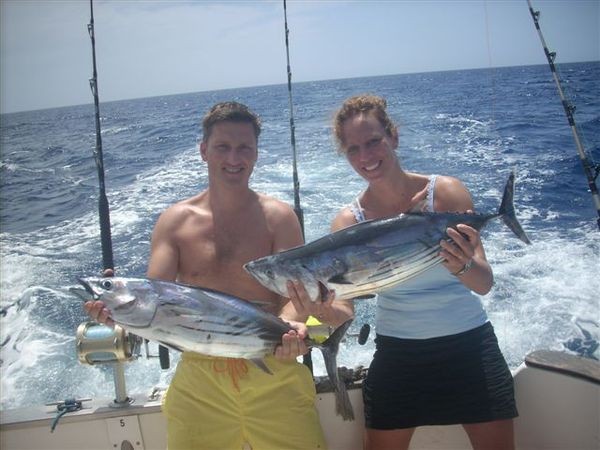 02/09 skipjack tuna Cavalier & Blue Marlin Sport Fishing Gran Canaria