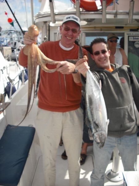octopus - atlantic bonito Cavalier & Blue Marlin Sport Fishing Gran Canaria