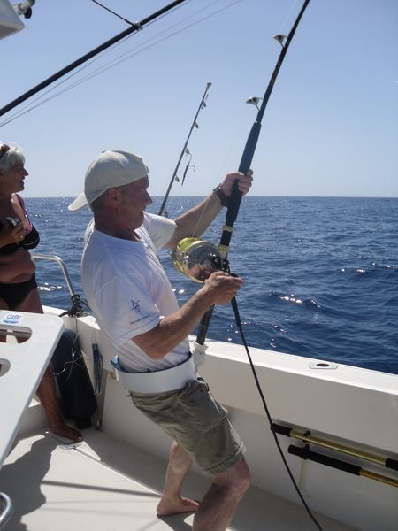 stand up Cavalier & Blue Marlin Sport Fishing Gran Canaria