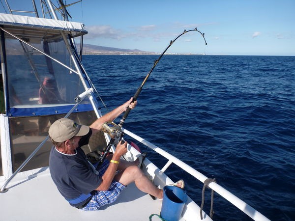 angeschlossen Cavalier & Blue Marlin Sportfischen Gran Canaria