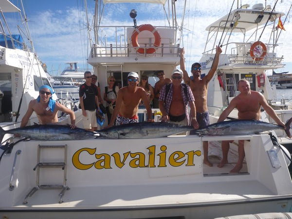 17/11 3 Wahoo's - Wahoo Explosion Cavalier & Blue Marlin Sport Fishing Gran Canaria