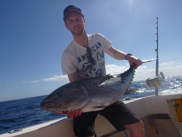 Bigeye Tuna caught by Andreas Gustafsson from Sweden Cavalier & Blue Marlin Sport Fishing Gran Canaria