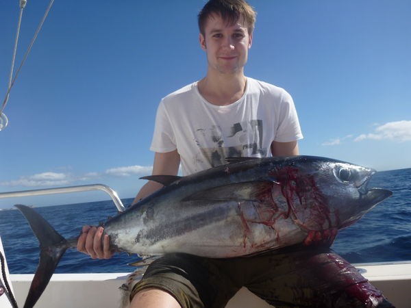 Bigeye Tuna - Robin Stenborg from Sweden on the boat Cavalier Cavalier & Blue Marlin Sport Fishing Gran Canaria