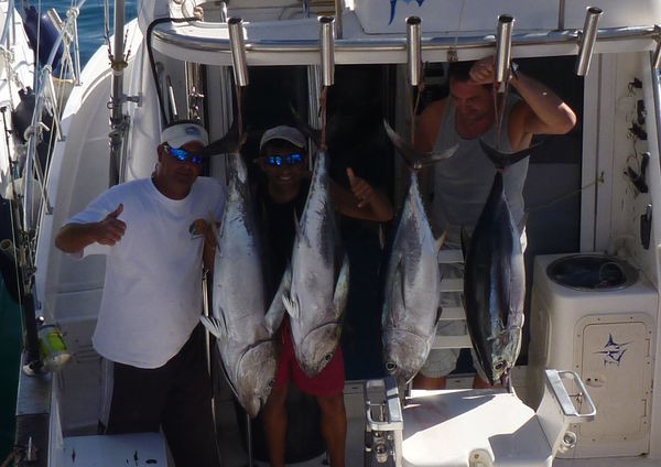 Happy Faces - Happy faces on the boat Blue Marlin 3 Cavalier & Blue Marlin Sport Fishing Gran Canaria