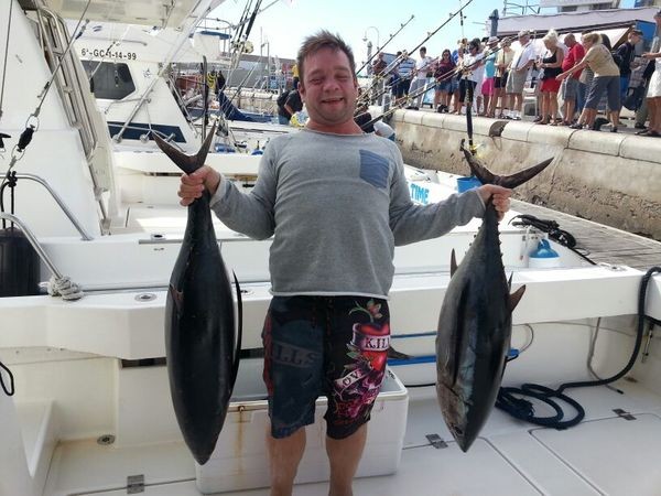 Well Done - Well done - Michael Ericsson from Denmark Cavalier & Blue Marlin Sport Fishing Gran Canaria