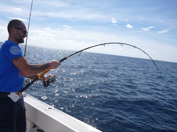 Hooked Up - Great sport for Marco Facciaroni Cavalier & Blue Marlin Sport Fishing Gran Canaria