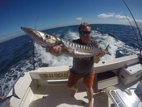 Barracuda caught by Henrik Bismann from Sweden Cavalier & Blue Marlin Sport Fishing Gran Canaria