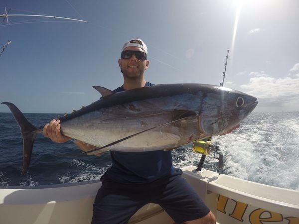 Albacore Tuna - Stephen James from England Cavalier & Blue Marlin Sport Fishing Gran Canaria