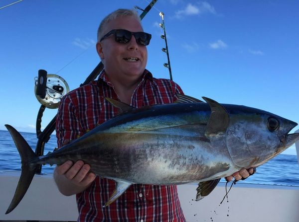 Big Eye Thunfisch von Jess Wittus Hansen aus Dänemark gefangen Cavalier & Blue Marlin Sport Fishing Gran Canaria
