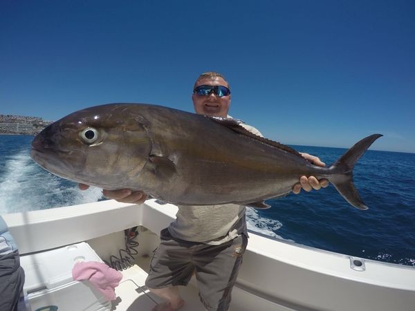 Garrick / Leerfish caught by Paul Downes from the United Kingdom Cavalier & Blue Marlin Sport Fishing Gran Canaria