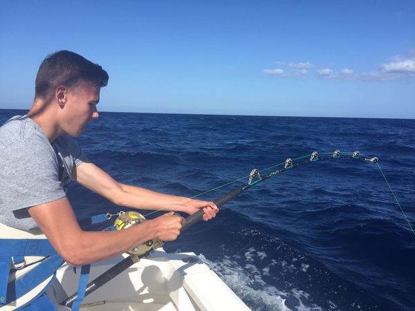 Stand-up Cavalier & Blue Marlin Sport Fishing Gran Canaria