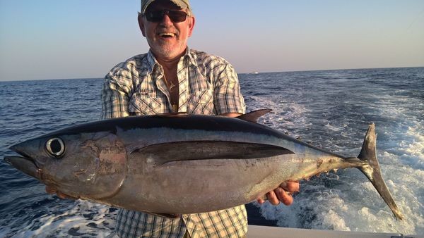 Albacore Tuna caught by Freek Morees from Holland Cavalier & Blue Marlin Sport Fishing Gran Canaria