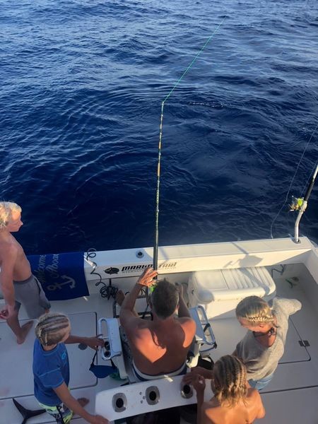 Hooked up Cavalier & Blue Marlin Sport Fishing Gran Canaria