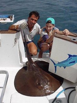 mantarraya redonda Cavalier & Blue Marlin Sport Fishing Gran Canaria