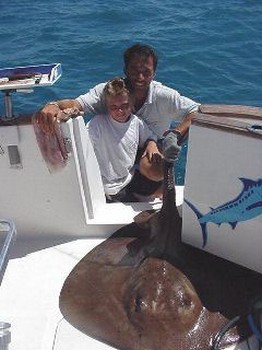 mantarraya redonda Cavalier & Blue Marlin Sport Fishing Gran Canaria
