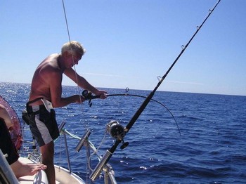 hooked up Cavalier & Blue Marlin Sport Fishing Gran Canaria