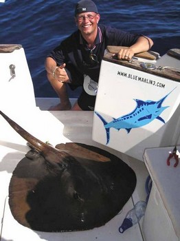 round stingray Cavalier & Blue Marlin Sport Fishing Gran Canaria