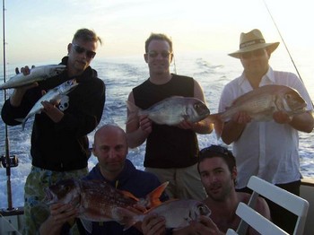 happy fishermen Cavalier & Blue Marlin Sport Fishing Gran Canaria