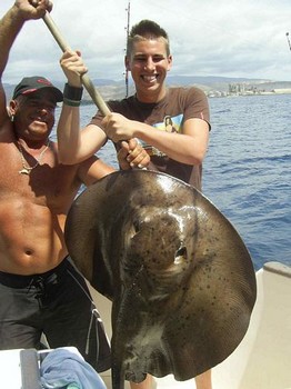 roughtail stingray Cavalier & Blue Marlin Sport Fishing Gran Canaria