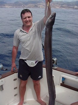 13/03 conger eel Cavalier & Blue Marlin Sport Fishing Gran Canaria