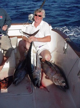 22/03 atún blanco Cavalier & Blue Marlin Sport Fishing Gran Canaria