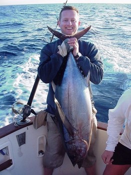25/03 albacore tonfisk Cavalier & Blue Marlin Sport Fishing Gran Canaria