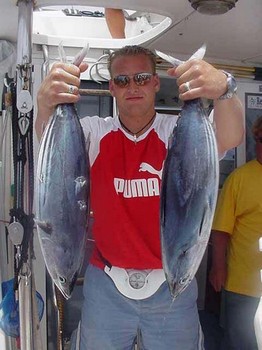 11/07 skipjack tuna Cavalier & Blue Marlin Sport Fishing Gran Canaria