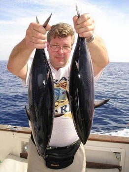 08/11 skipjack tuna Cavalier & Blue Marlin Sport Fishing Gran Canaria