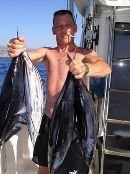 14/11 skipjack tuna Cavalier & Blue Marlin Sport Fishing Gran Canaria