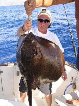 19/11 roughtail stingray Cavalier & Blue Marlin Sport Fishing Gran Canaria